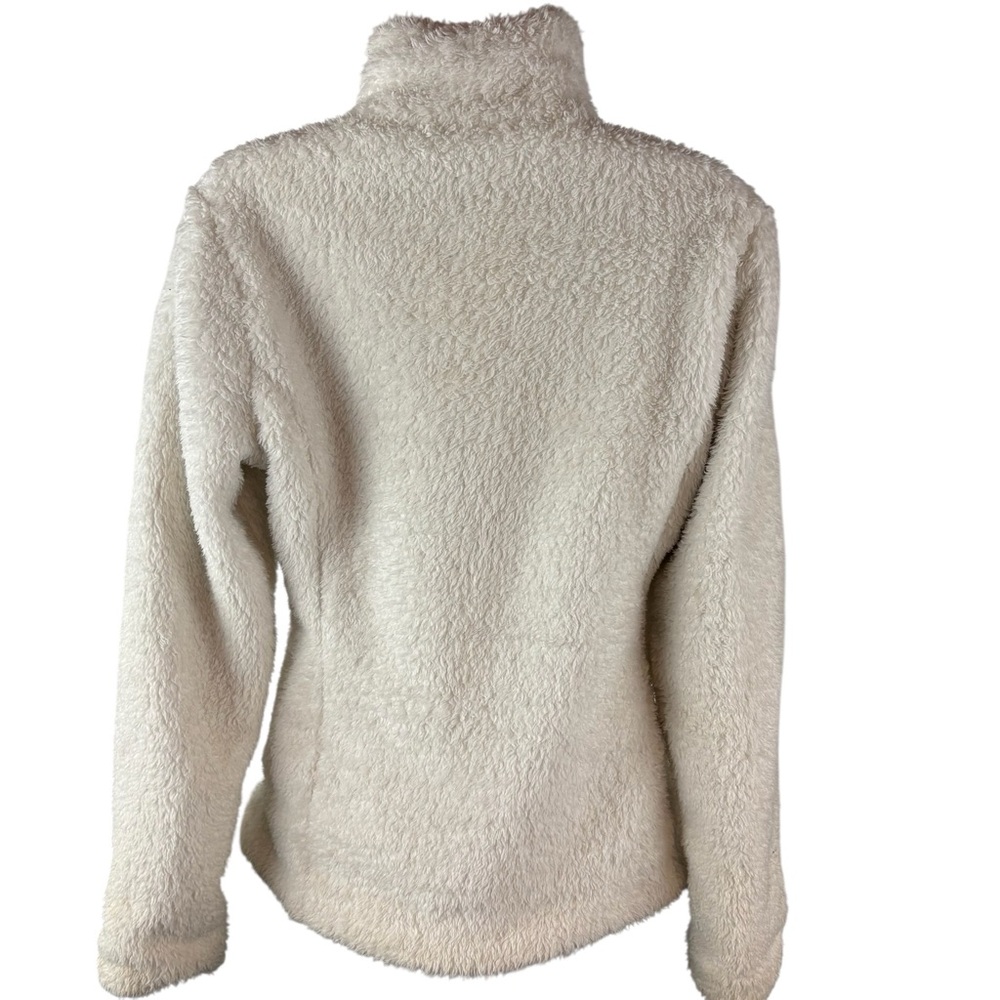 Patagonia Jacket Womens Small White Sherpa Fleece Full Zip Cozy Sty 25211FA16 - Picture 2 of 9